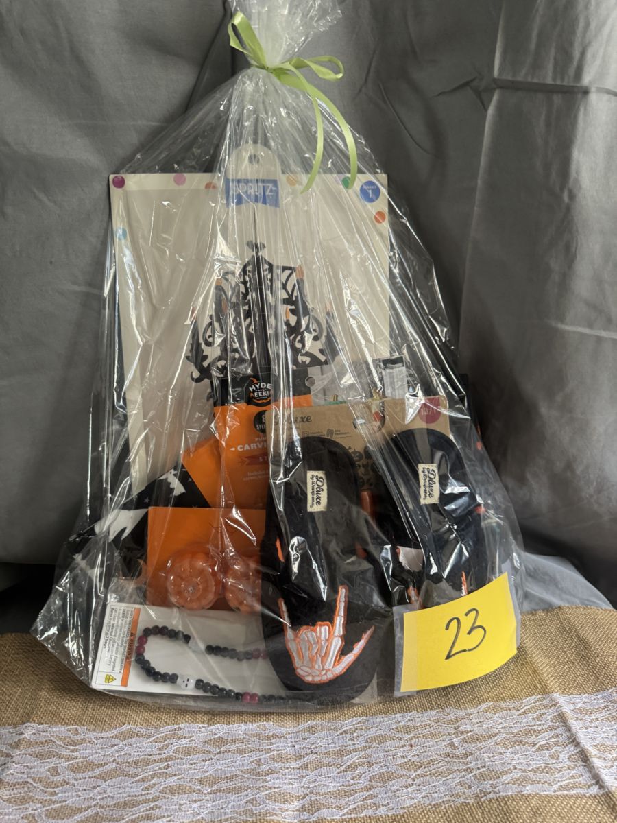 Raffle Basket #23: Halloween Favorites Basket