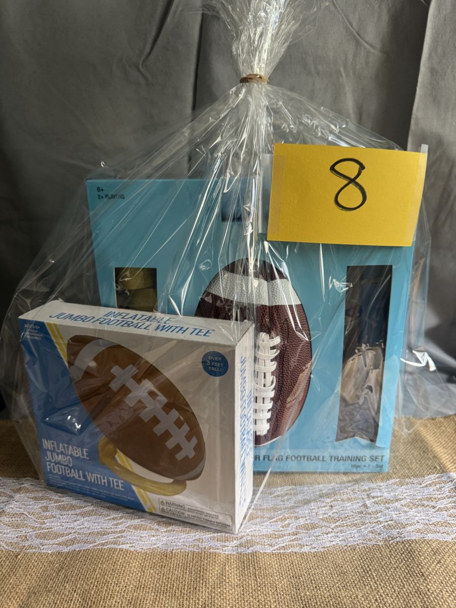 Raffle Basket #8: Football Entertaining Collection