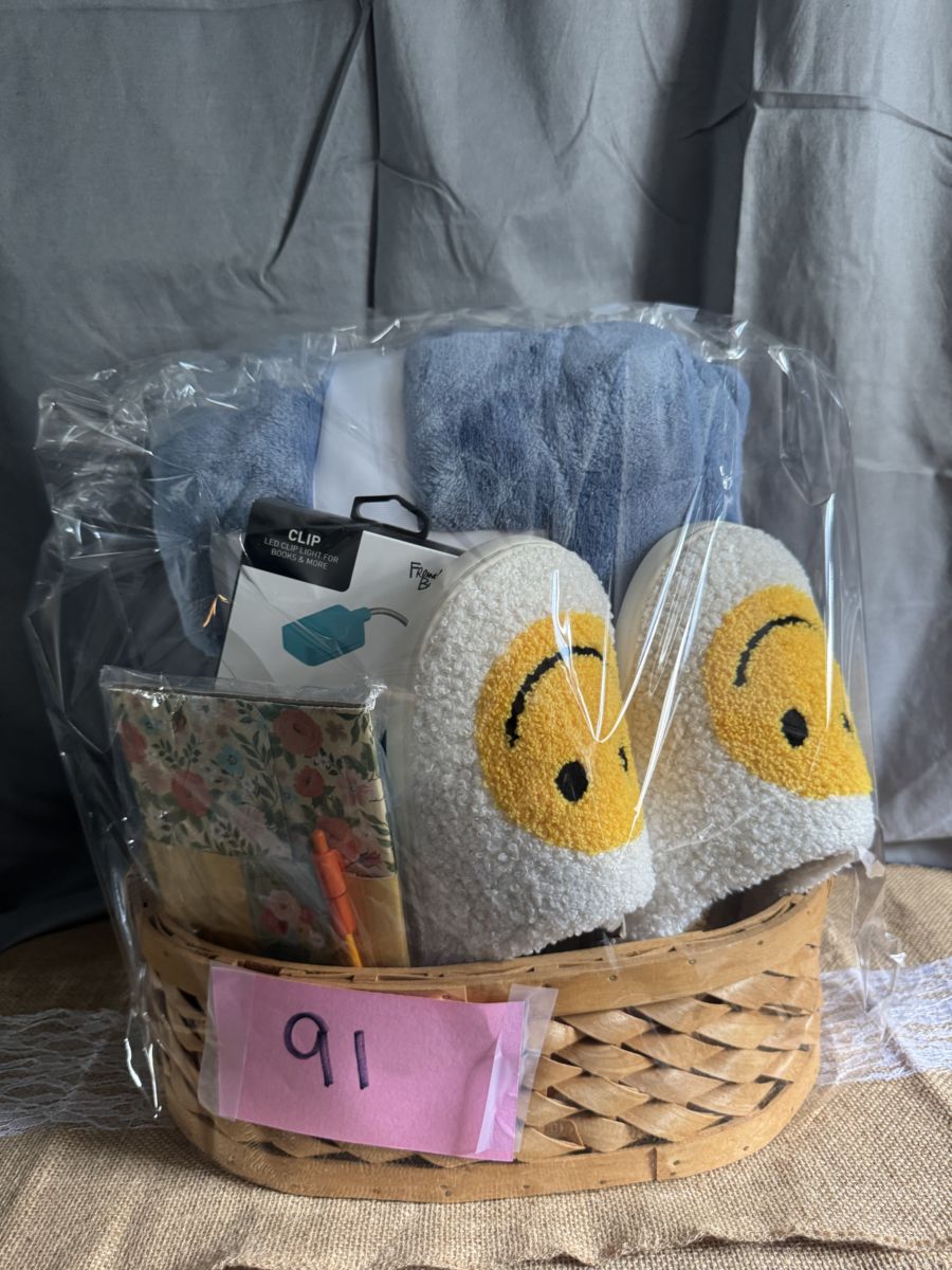 Raffle Basket #91: Smiley-Face Comfort Collection