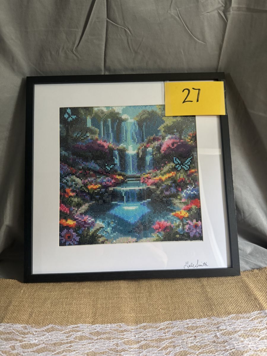 Raffle Basket #27: Colorful Framed Artwork