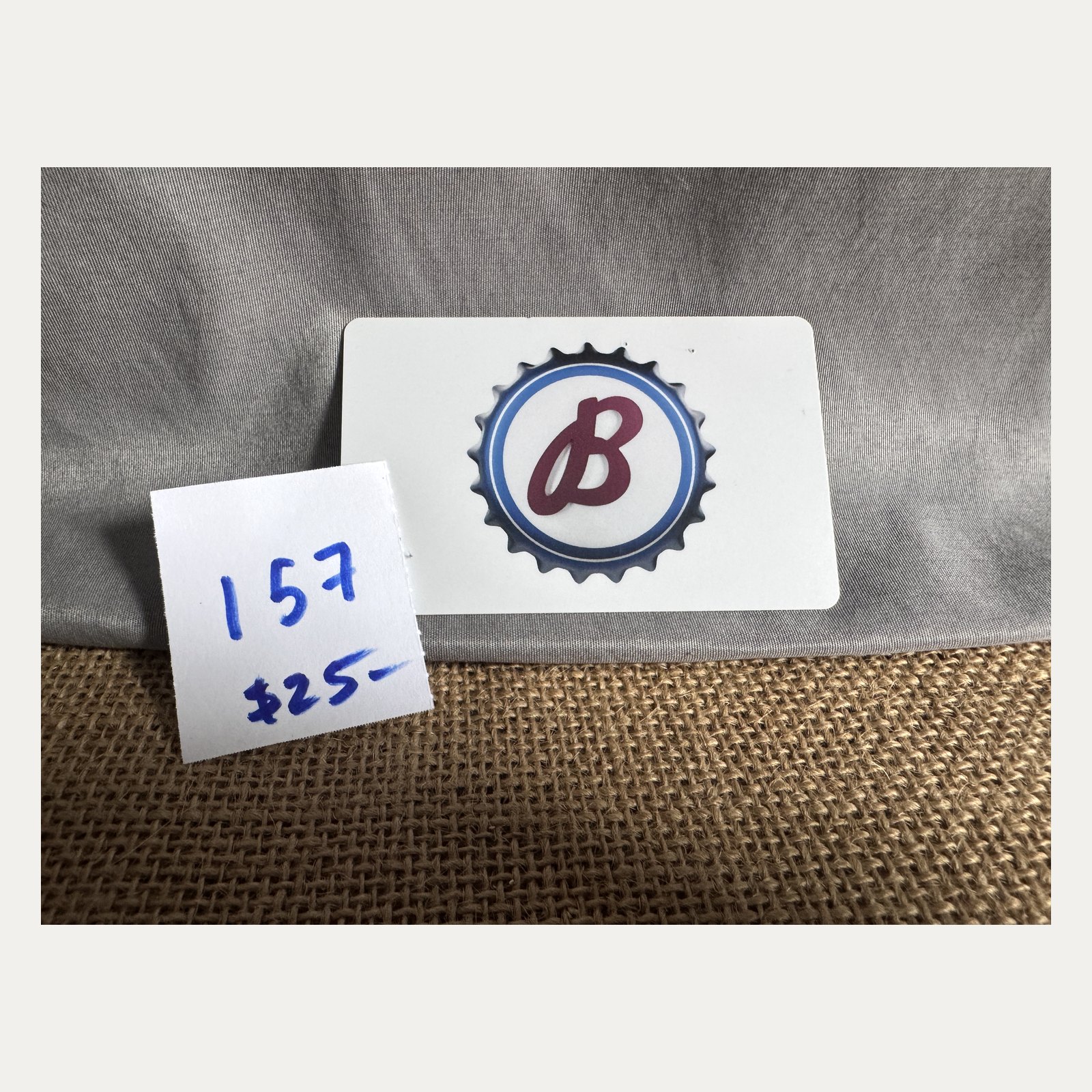 Raffle Basket/Item #157: Local Business Gift Card