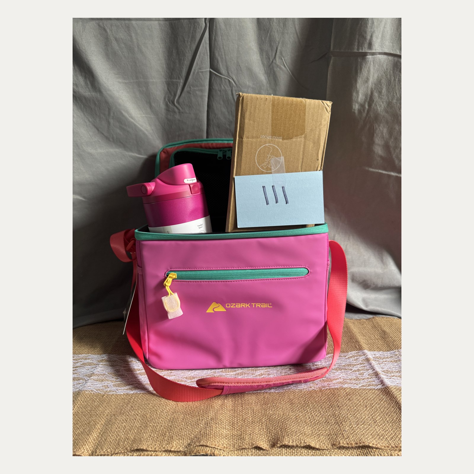 Raffle Basket/Item #111: Pink Kitchen & Drinkware Set