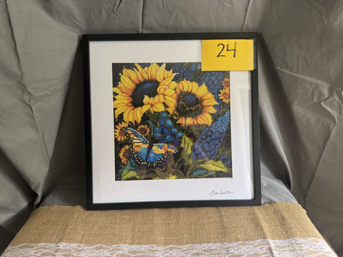 Raffle Basket #24: Sunflower Diamond Art