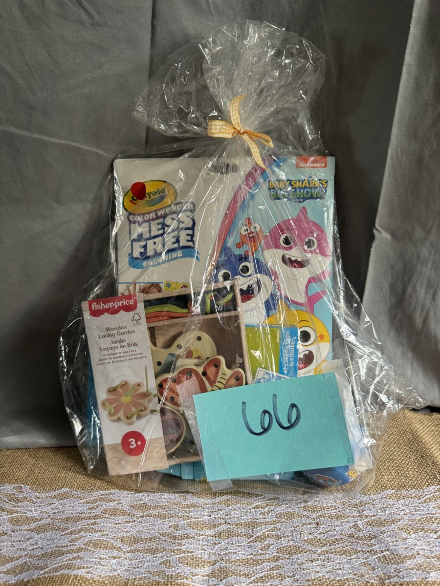 Raffle Basket #66: Kids Learning & Activity Basket