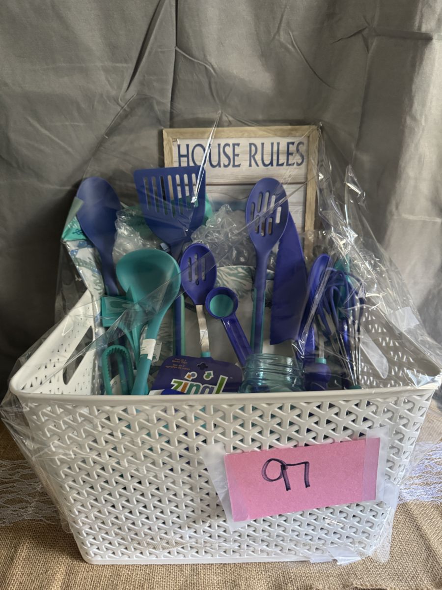 Raffle Basket #97: Blue Home & Kitchen Collection