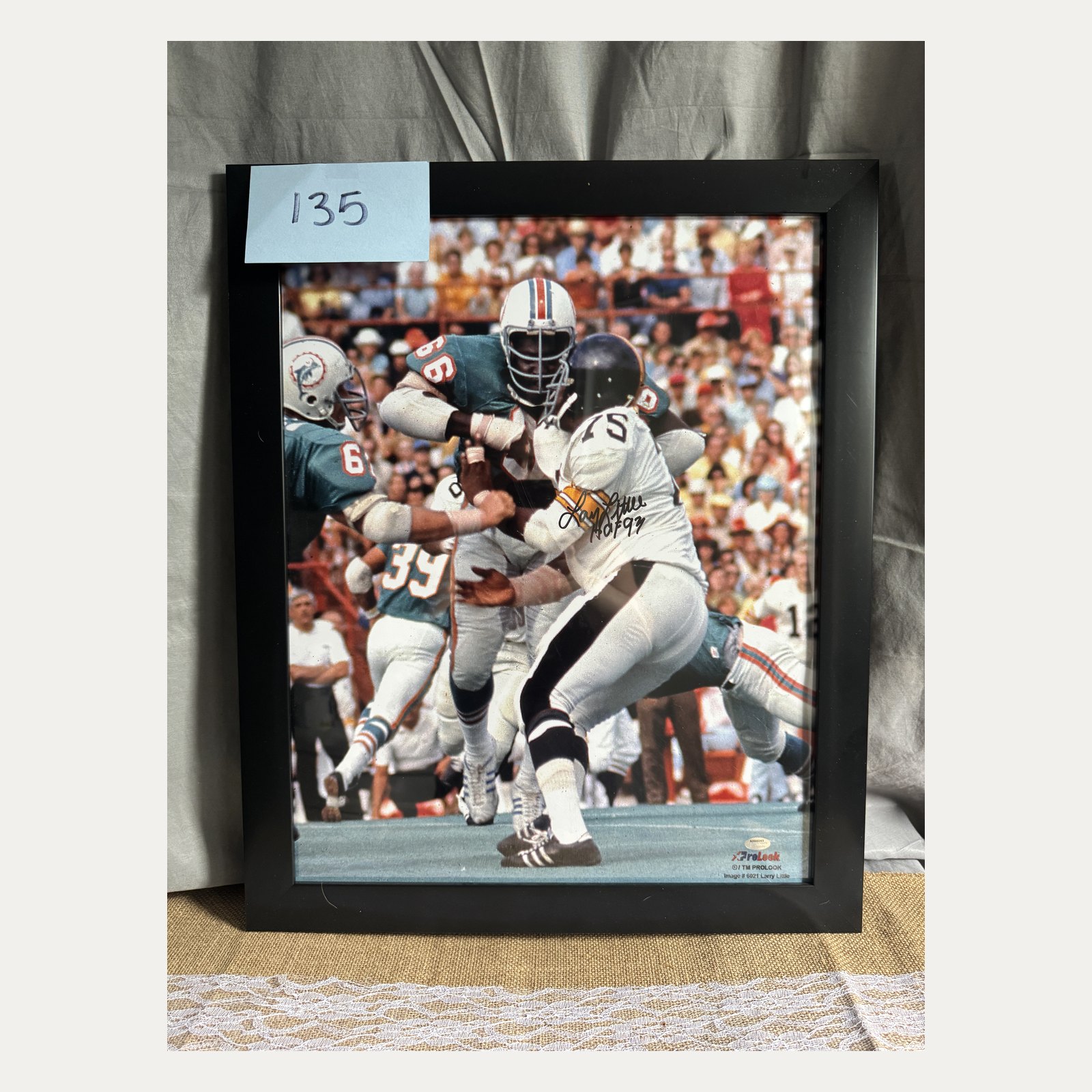 Premium Raffle Item #135: Ray Little HOF 1993