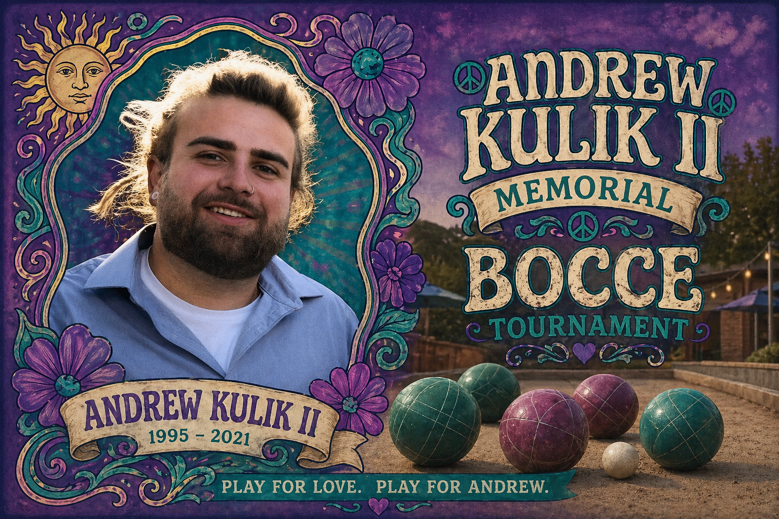 Andrew Kulik II — Play for love. Play for Andrew.