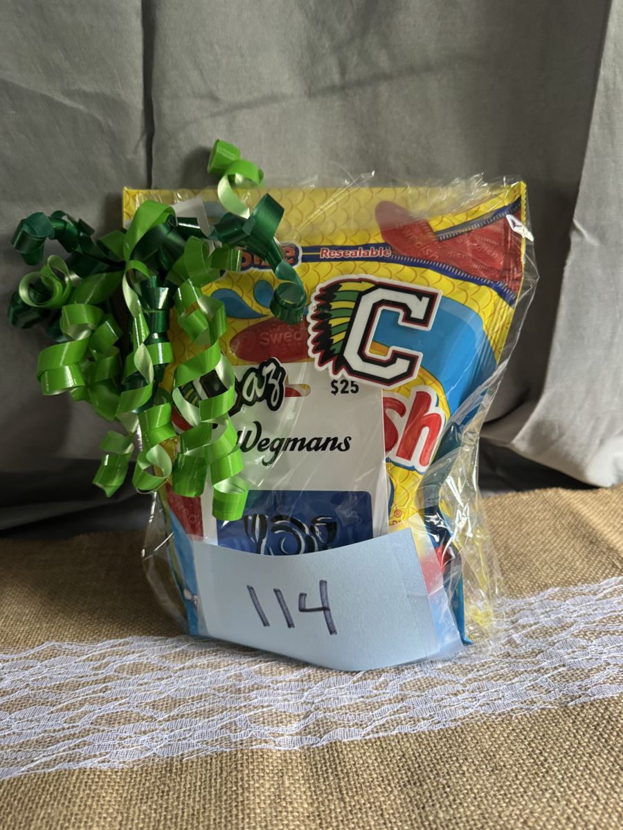 Raffle Basket #114: Football Snack & Spirit Basket