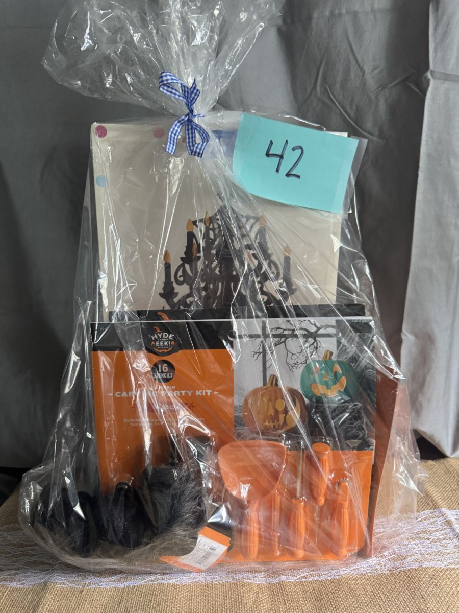 Raffle Basket #42: Orange & Black Halloween Collection